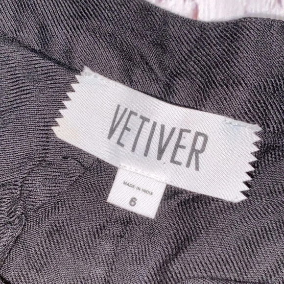 Vetiver Avalon black shorts raw hem size 6 - Picture 6 of 7